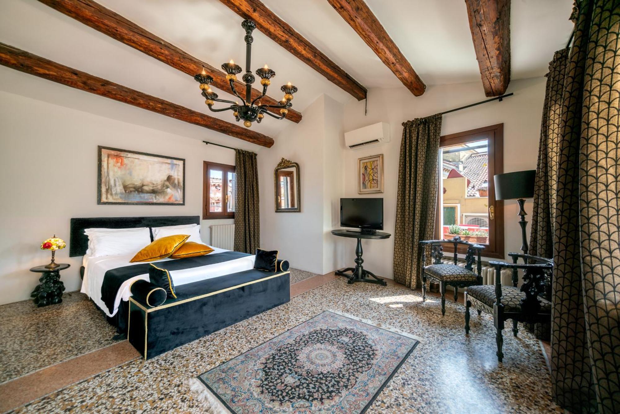 Hotel Palazzo San Luca Venezia Camera foto